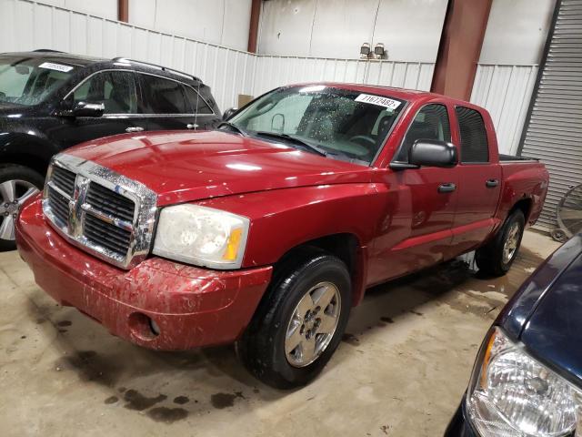 1D7HW48NX6S****** - 2006 DODGE DAKOTA QUA BURGUNDY photo 1