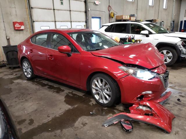 JM1BM1W75E1167608 - 2014 MAZDA 3 GRAND TO BURGUNDY photo 4