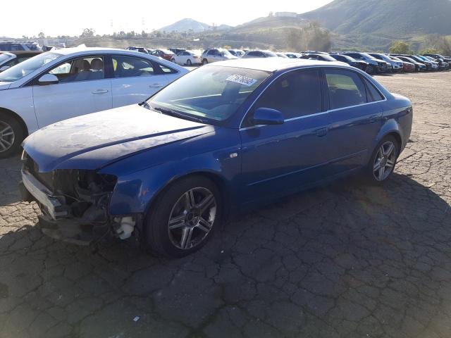 WAUAF78E76A035355 - 2006 AUDI A4 2 TURBO BLUE photo 1