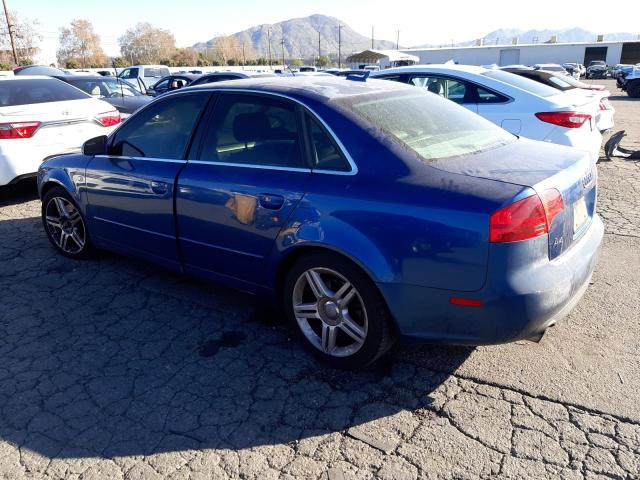 WAUAF78E76A035355 - 2006 AUDI A4 2 TURBO BLUE photo 2