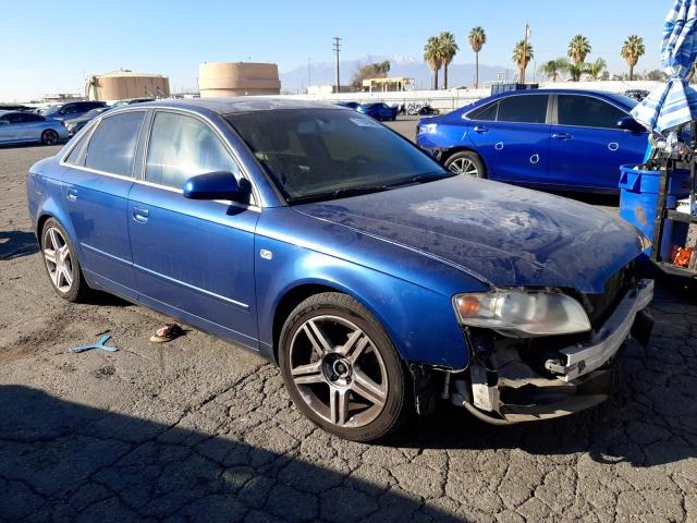 WAUAF78E76A035355 - 2006 AUDI A4 2 TURBO BLUE photo 4