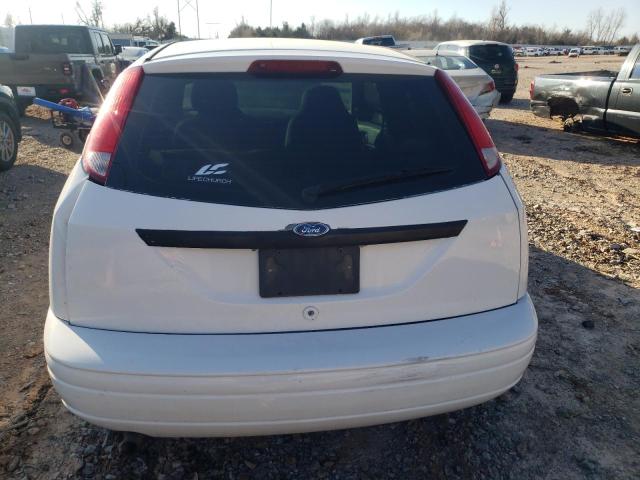 1FAFP31N57W169719 - 2007 FORD FOCUS ZX3 WHITE photo 6