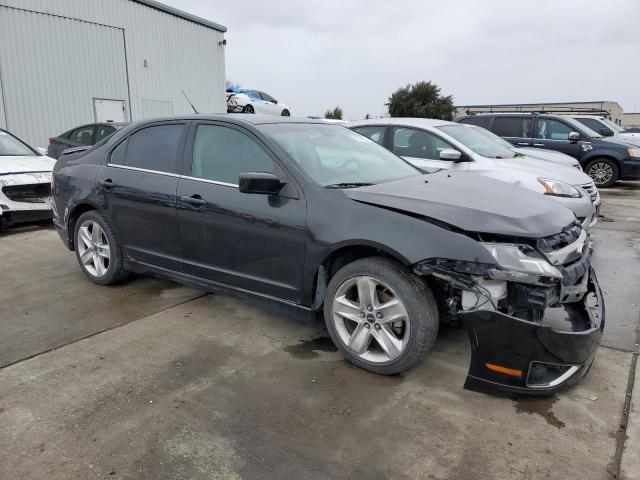 3FAHP0KC5BR286703 - 2011 FORD FUSION SPO BLACK photo 4