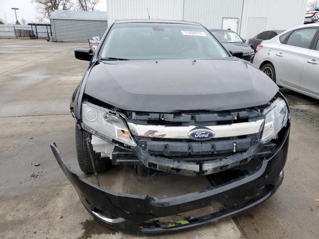 3FAHP0KC5BR286703 - 2011 FORD FUSION SPO BLACK photo 5