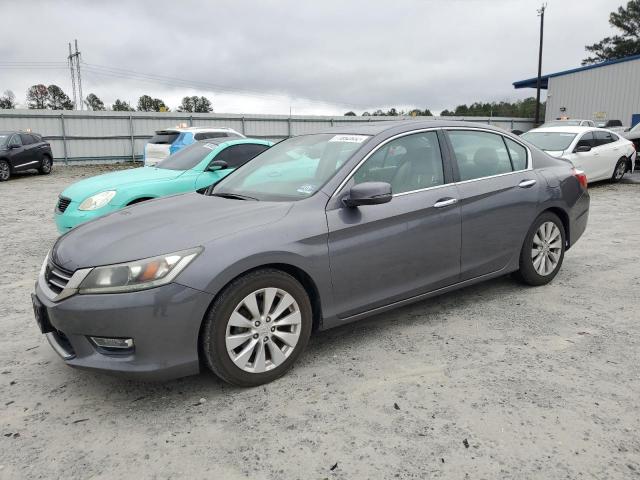 1HGCR2F83DA040179 - 2013 HONDA ACCORD EXL GRAY photo 1