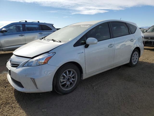 JTDZN3EU1D3190983 - 2013 TOYOTA PRIUS V WHITE photo 1