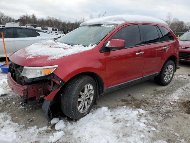 2FMDK3JC6BBA22278 - 2011 FORD EDGE SEL RED photo 1