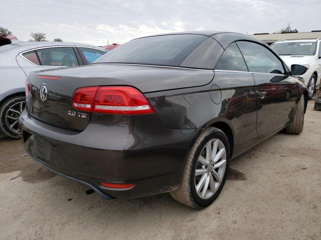 WVWBW8AH6EV005367 - 2014 VOLKSWAGEN EOS KOMFOR 棕色 照片 3