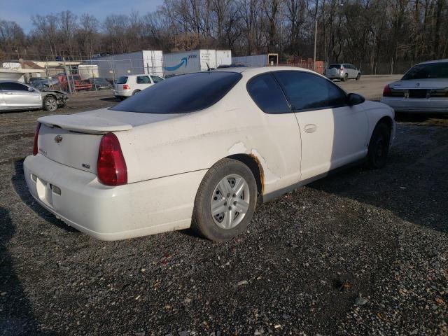 2G1WJ15K579187185 - 2007 CHEVROLET MONTE CARL WHITE photo 3