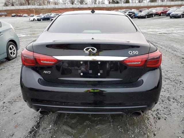 JN1EV7ARXJM430886 - 2018 INFINITI Q50 LUXE BLACK photo 6