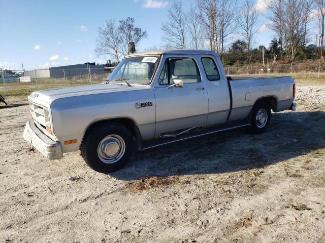 3B7GE13Y4LM055270 - 1990 DODGE D-SERIES D SILVER photo 1