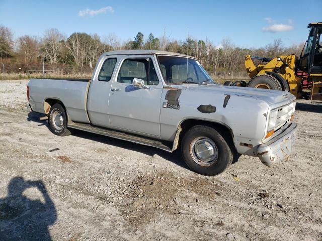 3B7GE13Y4LM055270 - 1990 DODGE D-SERIES D SILVER photo 4