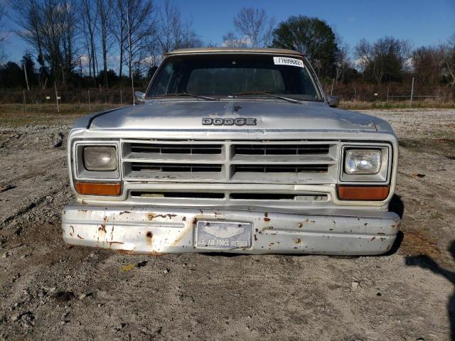 3B7GE13Y4LM055270 - 1990 DODGE D-SERIES D SILVER photo 5