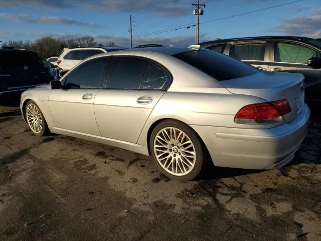 WBAHL83587DT09425 - 2007 BMW 750 I SILVER photo 2