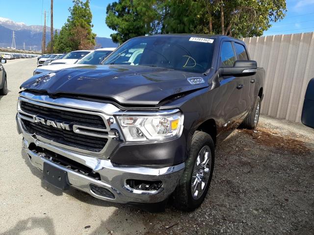 1C6RREFT9MN502193 - 2021 RAM 1500 BIG H GRAY photo 1