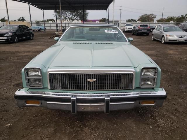 1D807Z28731 - 1977 CHEVROLET EL CAMINO TURQUOISE photo 5