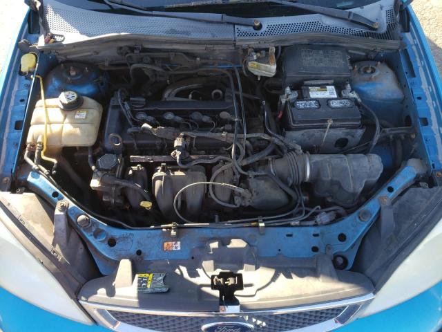 1FAFP34N27W336338 - 2007 FORD FOCUS ZX4 BLUE photo 11