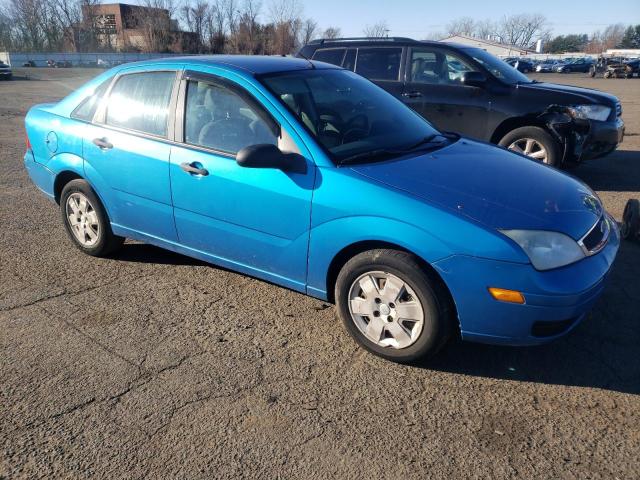 1FAFP34N27W336338 - 2007 FORD FOCUS ZX4 BLUE photo 4