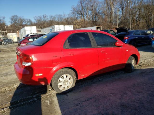 KL1TD52675B375287 - 2005 CHEVROLET AVEO BASE RED photo 3