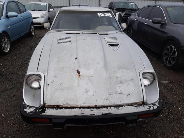 JN1HZ04S6DX565096 - 1983 DATSUN 280ZX SILVER photo 5