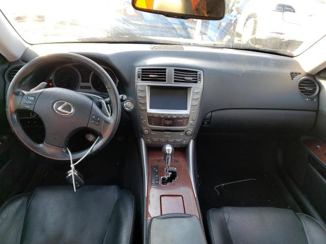 JTHBK262685053449 - 2008 LEXUS IS 250 GRAY photo 8