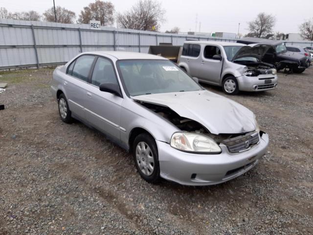 2HGEJ6618YH518534 - 2000 HONDA CIVIC BASE SILVER photo 4