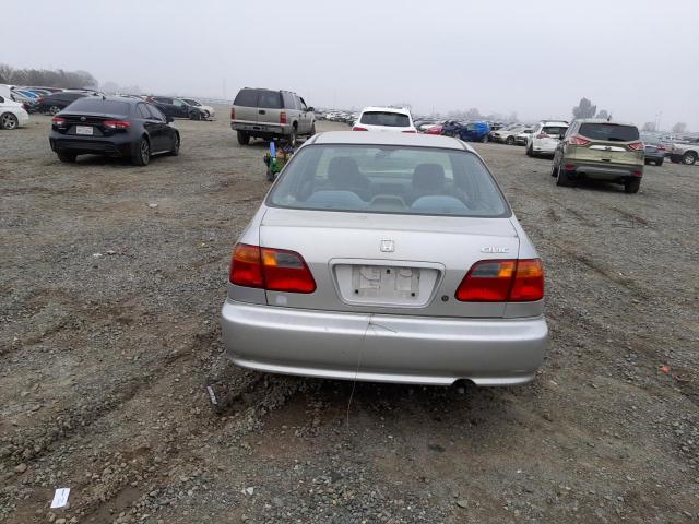 2HGEJ6618YH518534 - 2000 HONDA CIVIC BASE SILVER photo 6