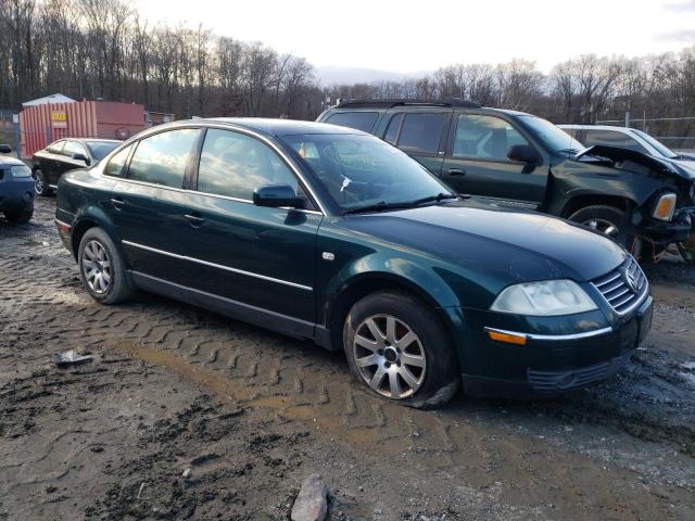 WVWPD63B52P293116 - 2002 VOLKSWAGEN PASSAT GLS GREEN photo 4