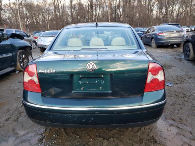 WVWPD63B52P293116 - 2002 VOLKSWAGEN PASSAT GLS GREEN photo 6