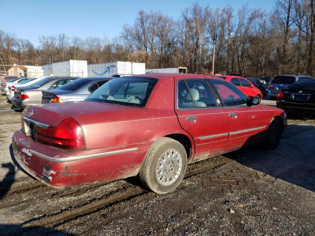 2MEFM74WX3X638086 - 2003 MERCURY GRAND MARQ RED photo 3