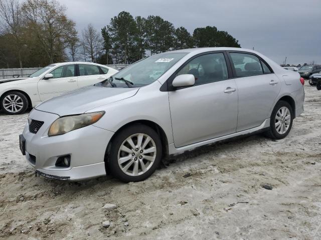 1NXBU4EE0AZ303312 - 2010 TOYOTA COROLLA BA Srebrny zdjęcie 1