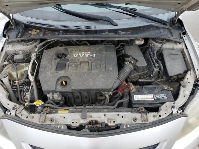 1NXBU4EE0AZ303312 - 2010 TOYOTA COROLLA BA Srebrny zdjęcie 11