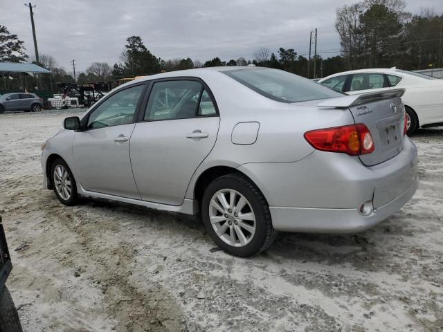 1NXBU4EE0AZ303312 - 2010 TOYOTA COROLLA BA Srebrny zdjęcie 2