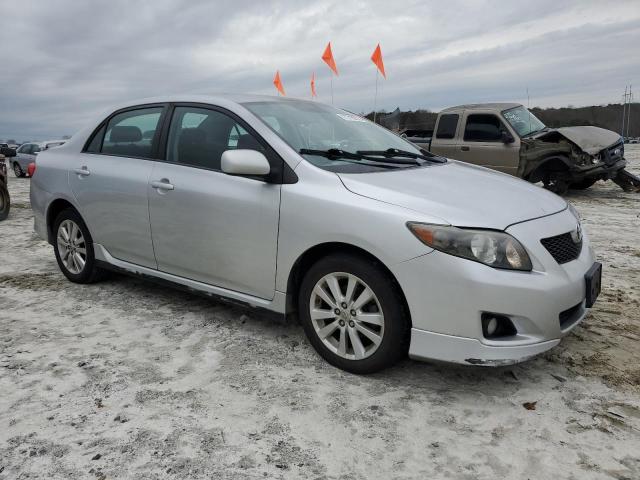 1NXBU4EE0AZ303312 - 2010 TOYOTA COROLLA BA Srebrny zdjęcie 4
