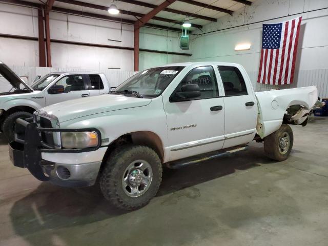 3D7KS28D55G858529 - 2005 DODGE RAM 2500 S WHITE photo 1
