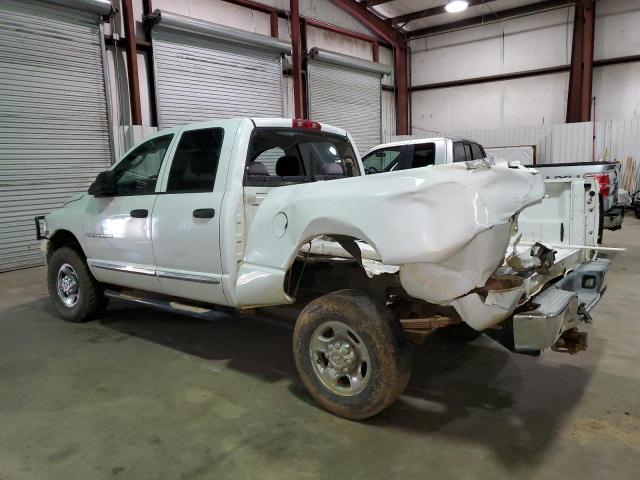 3D7KS28D55G858529 - 2005 DODGE RAM 2500 S WHITE photo 2