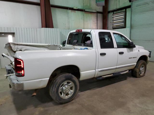 3D7KS28D55G858529 - 2005 DODGE RAM 2500 S WHITE photo 3