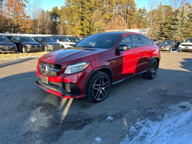 4JGED7FB1GA017272 - 2016 MERCEDES-BENZ GLE COUPE RED photo 2