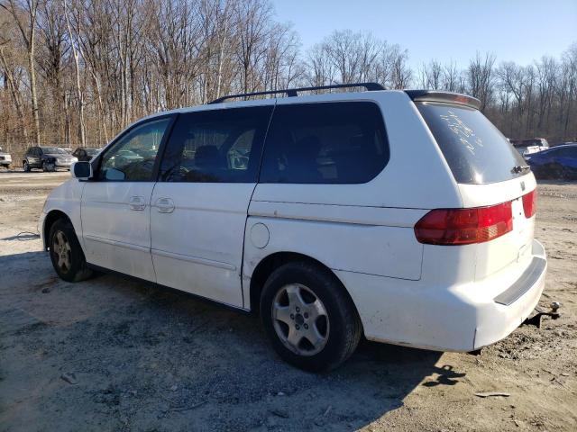 2HKRL1862YH576667 - 2000 HONDA ODYSSEY EX WHITE photo 2