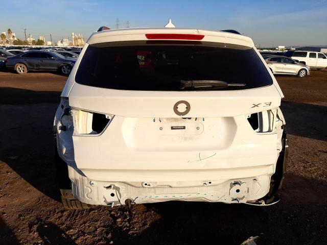 5UXWX9C5XE0D20761 - 2014 BMW X3 XDRIVE2 WHITE photo 6