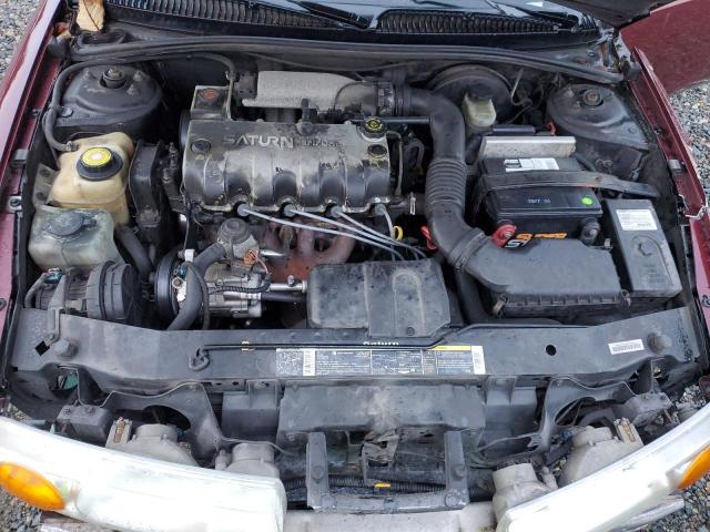 1G8ZH54892Z242503 - 2002 SATURN SL1 BURGUNDY photo 11