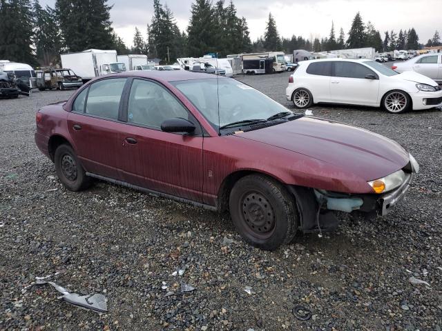 1G8ZH54892Z242503 - 2002 SATURN SL1 BURGUNDY photo 4