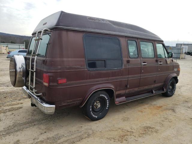 2GBEG25K1P4119880 - 1993 CHEVROLET C20 BROWN photo 3