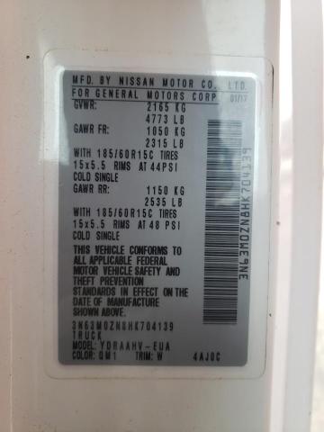 3N63M0ZN8HK704139 - 2017 CHEVROLET CITY EXPRE 白色 照片 13