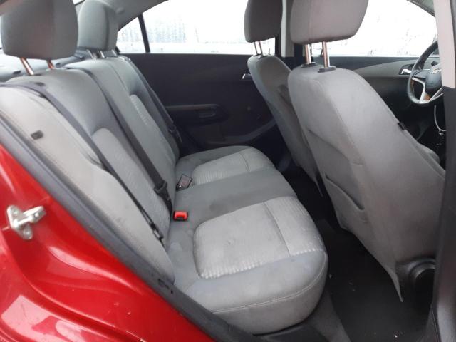 1G1JA5SG3D4180946 - 2013 CHEVROLET SONIC LS RED photo 10