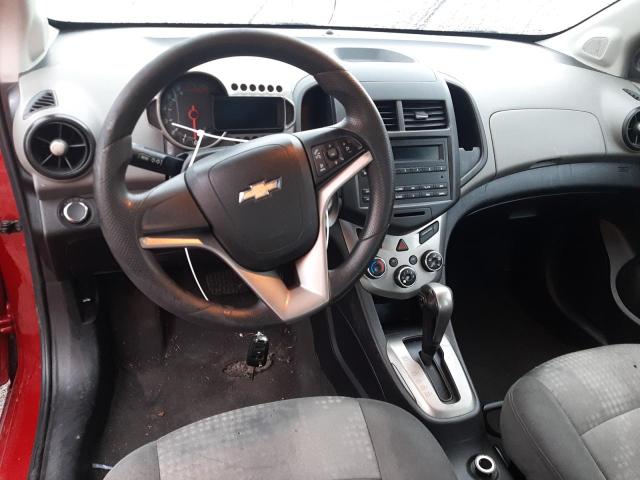 1G1JA5SG3D4180946 - 2013 CHEVROLET SONIC LS RED photo 8