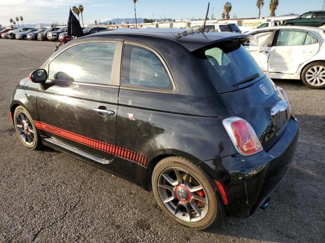 3C3CFFFH5DT608458 - 2013 FIAT 500 ABARTH BLACK photo 2