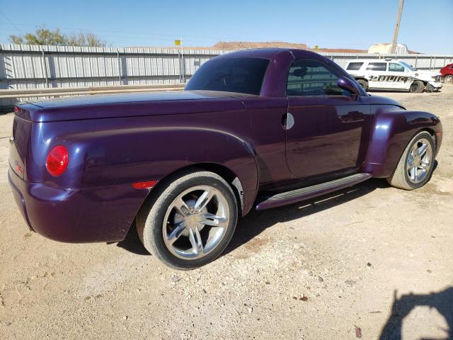 1GCES14P34B109317 - 2004 CHEVROLET SSR PURPLE photo 3