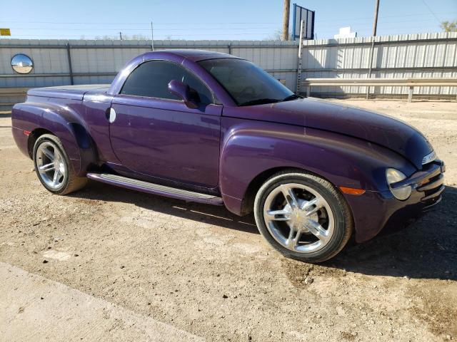 1GCES14P34B109317 - 2004 CHEVROLET SSR PURPLE photo 4