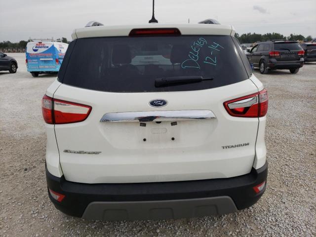 MAJ3S2KE0MC402199 - 2021 FORD ECOSPORT T WHITE photo 6